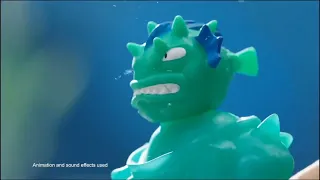 The Heroes of Goo Jit Zu new fishy hero 2023 Commercial