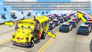 GTA 5 МОДЫ 130 ЗВЁЗД РОЗЫСКА !! ЗЛОЙ ГРУЗОВИК ГАНГСТЕР УСТРОИЛ ПОГОНЮ ОТ ГЛУПЫХ КОПОВ....