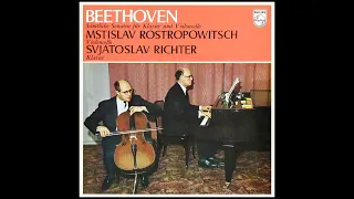 Mstislav Rostropowitsch / Svjatoslav Richter - Beethoven - Sonata No. 3 In A Major, Opus 69