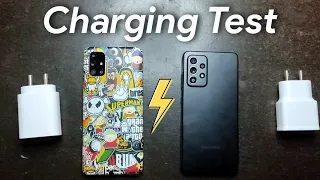 Samsung Galaxy A52/ A72 Vs Samsung Galaxy F62/ M51 Battery Charging Test | Best Battery Phone???