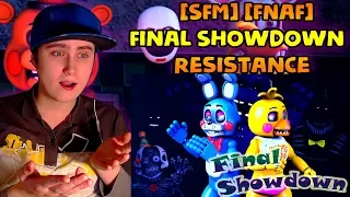 [SFM] [FNaF] "Final Showdown" |Resistance| by Skillet (Cover by SixFiction) | Reaction