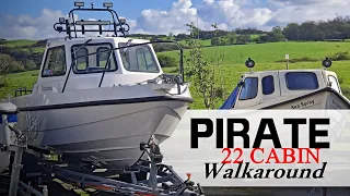 Pirate 22 Cabin Walkaround 4K