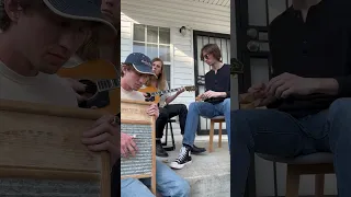 Washboard + Guitar + Musical Spoons Trio