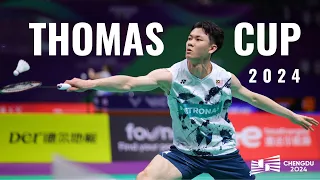 Everything Lee Zii Jia did at Thomas Cup 2024!