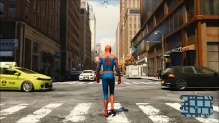 Marvel's Spider-Man (2018) - Classic Suit - Open World Free Roam Gameplay (PS4 HD) [1080p60FPS]