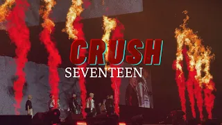 [4K] 220810 SEVENTEEN 'Crush' (크러쉬) Fancam | 세븐틴 비더썬 밴쿠버 Be The Sun World Tour in Vancouver.