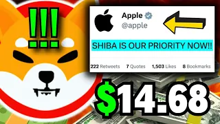 APPLE RESTRICTS PEOPLE FROM BUYING SHIBA INU TOKENS!! - SHIBA INU NEWS TODAY