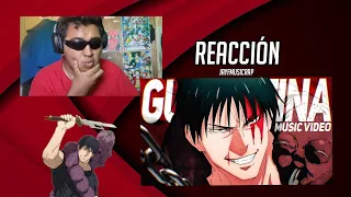 Jay-F - GUILLOTINA (Toji Fushiguro Music Video) || JUJUTSU KAISEN reacción