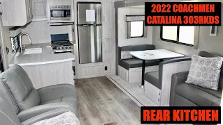 MUST SEE Kitchen in a Full Time Travel Trailer RV! Coachmen Catalina 303RKDS