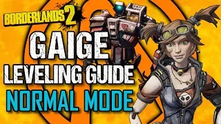 Gaige Leveling Guide - Level 1 to OP10 - Part 1: Normal Mode - Borderlands 2