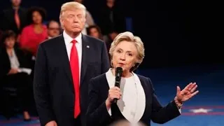 What does Trump's body language during debate mean?