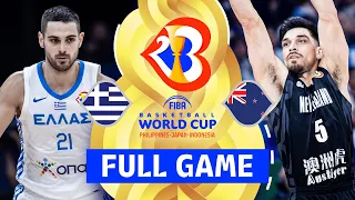 Greece v New Zealand | Full Basketball Game | FIBA Basketball World Cup 2023