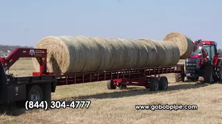 Hay Trailer Selection 2019 from GoBob Pipe and Steel