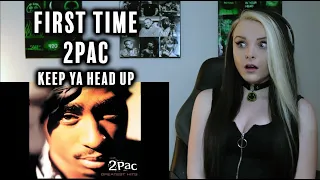 FIRST TIME listening to 2PAC - "Keep Ya Head Up" REACTION