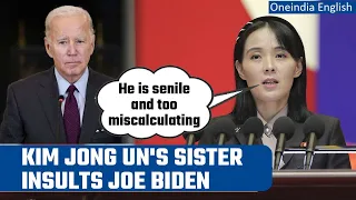 Kim Jong Un’s sister Kim Yo Jong slams Joe Biden for US-South Korea nuclear pact | Oneindia News