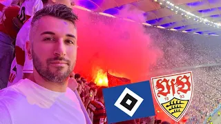 GNADENLOSER VFB lässt Hamburg nur kurz hoffen! HSV vs. Stuttgart - Relegation Stadionvlog