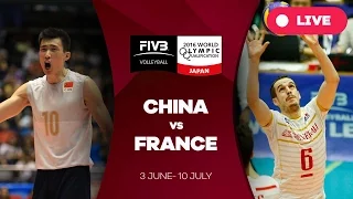 China v France - 2016 Men's World Olympic Qualification Tournament