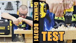 Cea mai puternica bormasina pe 12V! Punct! DeWALT DCD701