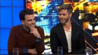 Star Trek Beyond - Chris "Pine Nuts" Pine & Zachary Quinto Australian Tv Interview July 6 2016