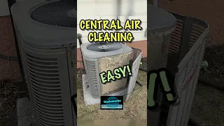 How to clean central air unit yourself! It's easy!