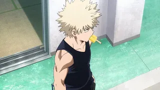 Bakugou drops his popsicle (BNHA)