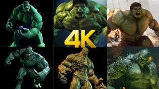 Abomination Boss Fights in HULK Ultimate Destruction + HULK 08 + Marvels Avengers RE-SMASHED 4K