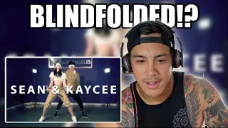 Di2S | Sean & Kaycee Blindfold Challenge | REACT TO EVERYTHING