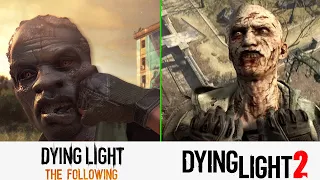 Что лучше? Dying Light 1 или Dying Light 2 | Сравнение графики в Dying light 1,2