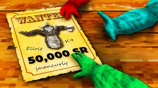 I Got Hunted By 50 Gorilla Tag Youtubers (50K Special)