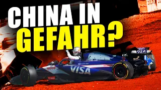 Nächster Williams CRASH! Rennstart in China JETZT in GEFAHR?