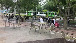 peaceful protest Melbourne 4 December 2021