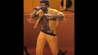 George Michael a vision in yellow. I HOPE THIS VIDEO ISNT TOO HOT FOR YOUTUBE 🔥