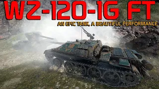 Beautiful perfomance in an EPIC tank: WZ-120-1G FT | World of Tanks