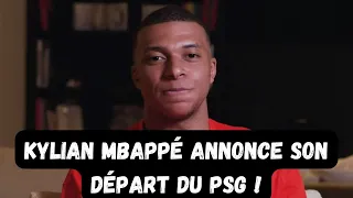 Kylian Mbappé annonce son départ du Paris Saint-Germain ! Bilan et Analyse de l'ère Mbappé...