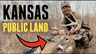 KANSAS PUBLIC LAND RUT HUNT | Bowhunting a Wasteland