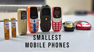 World's Smallest Mobile Phone in 2021 | Weired Phones | Clone