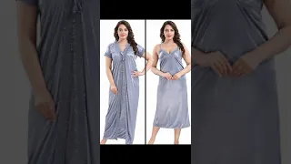 Beautiful Nightwear Night dresses Night Robe Ladies Nighty MODERN NIGHTIES Bridal maxi   Sleepwear