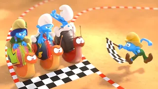 Ten wyścig ślimaków trwa wiecznie! • Smerfy • Nowy sezon 3D 2