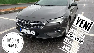 2021 OPEL İNSİGNİA / İSTANBUL YOLU VLOG / 1.5D UZUN YOL TÜKETİM TESTİ / @2CRserhatinci