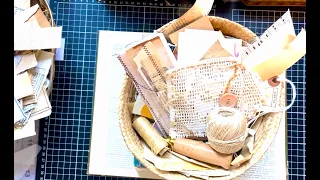 Kate Makes Journals | Old Book Cover Journal from Scratch to Hatch 2