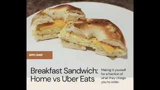 Homemade Vs. UberEats - Breakfast Battle!  #breakfast #ubereats #mcdonalds #homemade