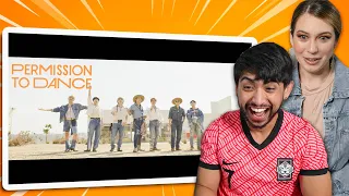 BTS 'Permission to Dance' Teaser - COUPLES FIRST TIME REACTION!