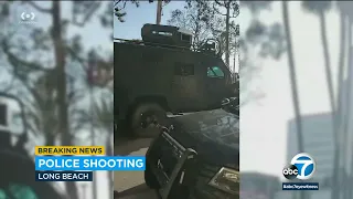 Officer-involved shooting shuts down 1 gate at Long Beach Grand Prix, heavy police presence seen