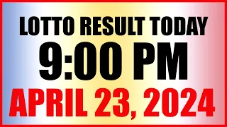 Lotto Result Today 9pm Draw April 23, 2024 Swertres Ez2 Pcso