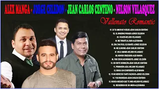 Alex Manga, Jean Carlos Centeno, Nelson Velasquez, Jorge Celedón Vallenato Mix - Grandes Éxitos 2022