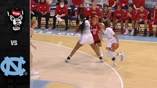 NC State vs. North Carolina Women's Basketball Highlight (2021-22)