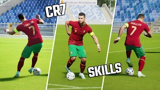 eFootball 2022  - Cristiano Ronaldo Best Skills Tutorial