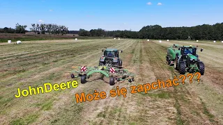 Prasa JohnDeere może się zapchać//Balotomanii ciąg dalszy//Mali Rolnicy Dzielnie towarzyszą!