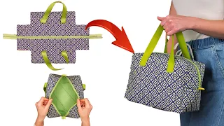 A few people know this is the easiest way to sew a bag!