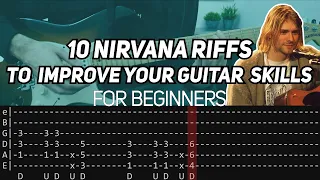 10 Easy Nirvana Riffs For Beginners (with TAB)